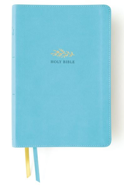 NIV, Women's Devotional Bible (By Women, for Women), Large Print, Leathersoft, Teal, Comfort Print