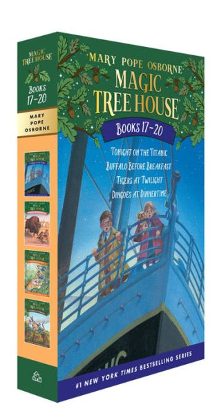 Magic Tree House Volumes 17-20 Boxed Set: The Mystery of the Enchanted Dog