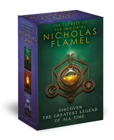 The Secrets of the Immortal Nicholas Flamel Boxed Set (3-Book)