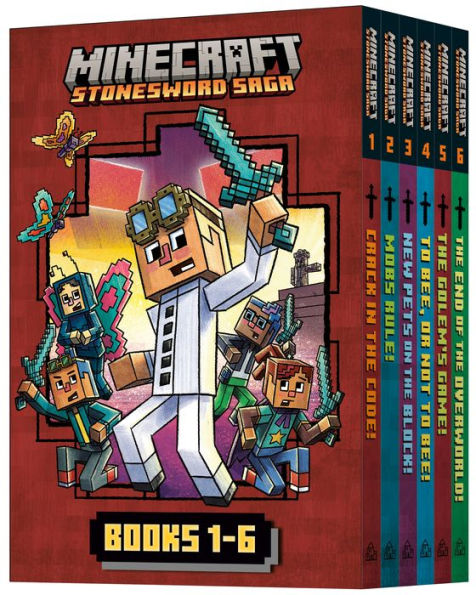 Minecraft Stonesword Saga Chapter Book Boxed Set (Minecraft Stonesword Saga)