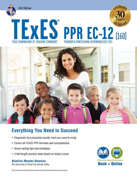 TExES PPR EC-12 (160) Book + Online