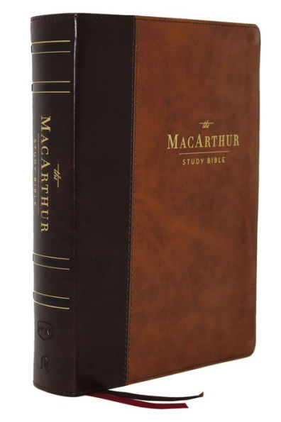 NKJV, MacArthur Study Bible, 2nd Edition, Leathersoft, Brown, Comfort Print: Unleashing God's Truth One Verse at a Time