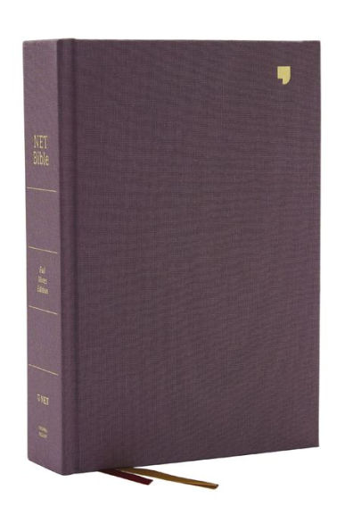 NET Bible, Full-notes Edition, Cloth over Board, Gray, Comfort Print: Holy Bible