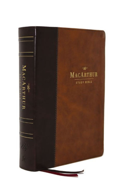 ESV, MacArthur Study Bible, 2nd Edition, Leathersoft, Brown: Unleashing God's Truth One Verse at a Time