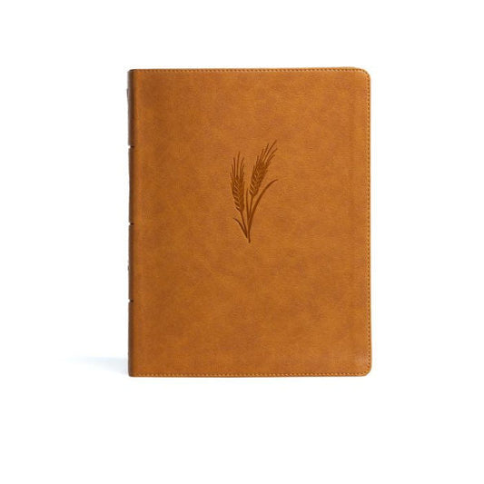 KJV Notetaking Bible, Large Print Edition, Camel LeatherTouch