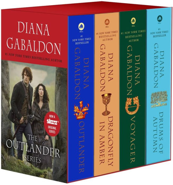 Outlander 4-Copy Boxed Set: Outlander, Dragonfly in Amber, Voyager, Drums of Autumn