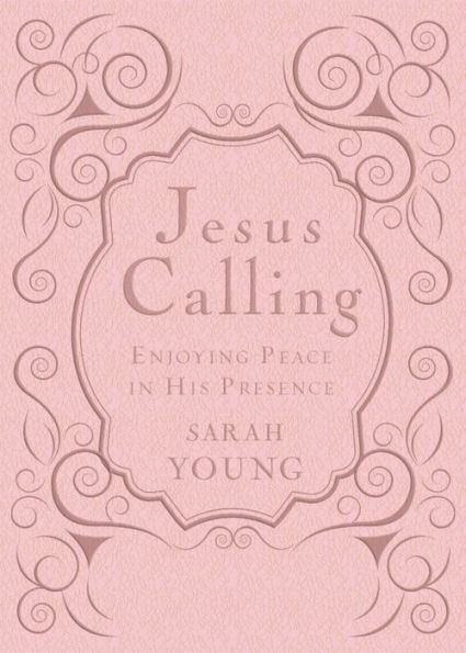 Jesus Calling, Pink Leathersoft, with Scripture References: Enjoying Peace in His Presence (a 365-Day Devotional)