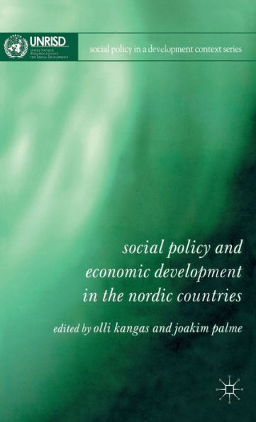 Social Policy and Economic Development in the Nordic Countries