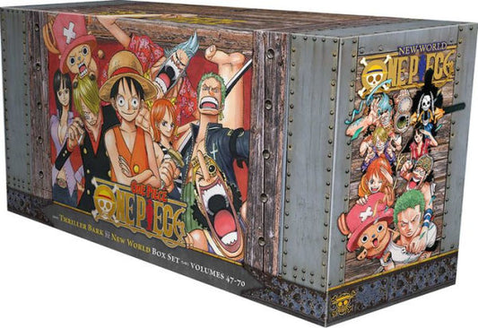 One Piece Box Set 3: Thriller Bark to New World: Volumes 47-70 with Premium