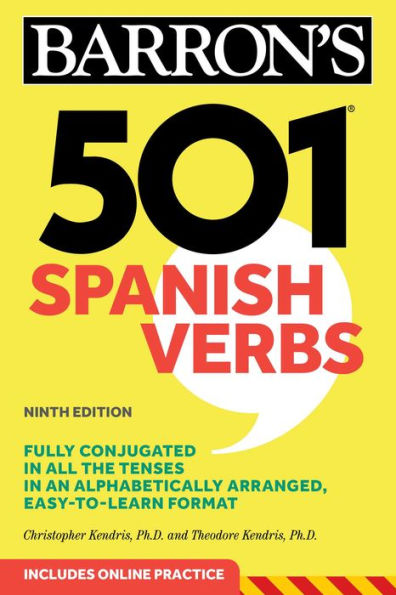 501 Spanish Verbs, Ninth Edition