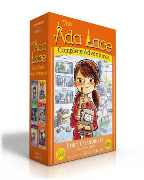 The Ada Lace Complete Adventures (Boxed Set): Ada Lace, on the Case; Ada Lace Sees Red; Ada Lace, Take Me to Your Leader; Ada Lace and the Impossible Mission; Ada Lace and the Suspicious Artist; Ada Lace Gets Famous