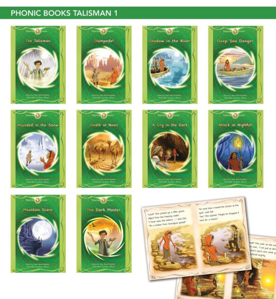 Phonic Books Talisman 1: Decodable Books for Older Readers (Alternative Vowel Spellings)