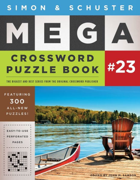 Simon & Schuster Mega Crossword Puzzle Book #23