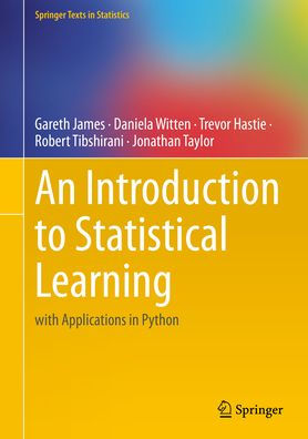 An Introduction to Statistical Learning: with Applications in Python