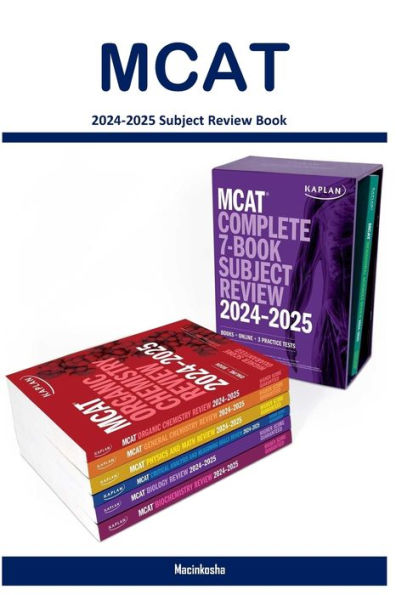 MCAT (2024-2025 Subject Review Book)